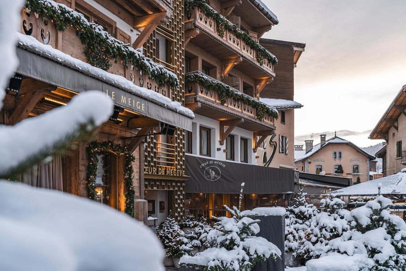 Coeur De Megeve Hotel Luaran gambar